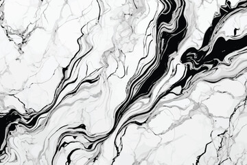 Luxury White Black Marble texture background vector. Panoramic Marbling texture design for Banner, invitation, wallpaper, headers, website, print ads, packaging design template