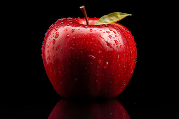 tasty red apple, red apple, apple