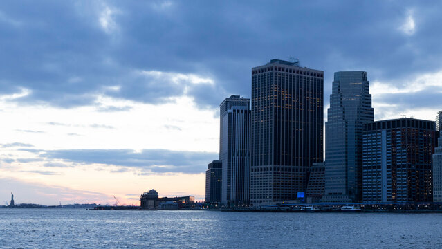 Manhathan from Dumbo, Dumbo at Brooklyn, Manhattan Building, Manhattan, Bridge, nightview in NYC