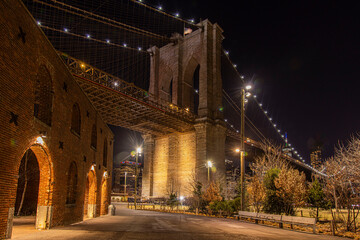 Dumbo, brooklyn bridge at brooklyn NYC