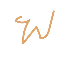 Orange red lines scribble doodle vector 