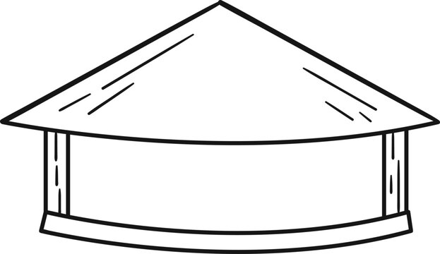 recommend clip art: Birdhouse Feeder Outline