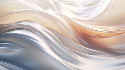  a blurry image of a white and beige fabric with a light brown center in the middle of the image.