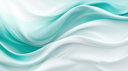Obraz premium a close up of a white and blue background with a wavy design on the top of the image and bottom of the image.