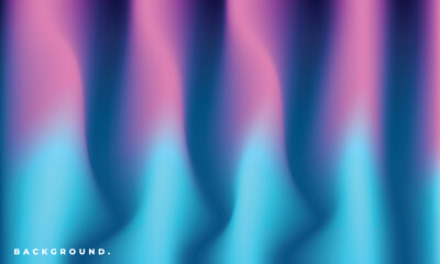 Abstract wavy pattern gradient mesh background. Blurred colorful backdrop design. Fluid color gradation background for poster, banner, catalog, presentation, or leaflet.