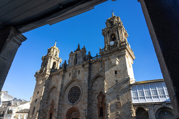 Cathedral of Asuncion in Mondoñedo, Lugo province, Galicia, Spain