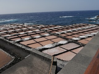 Salinen in Fuencaliente auf La Palma