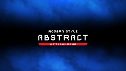 blue background with modern style