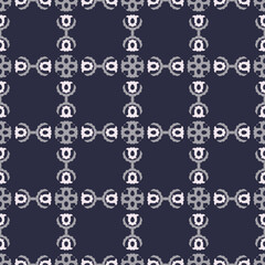 Vector ornamental seamless pattern. Background and wallpaper in classic style. Vector illustration can be used for backgrounds, motifs, textile, wallpapers, fabrics, gift wrapping, templates.