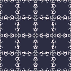 Vector ornamental seamless pattern. Background and wallpaper in classic style. Vector illustration can be used for backgrounds, motifs, textile, wallpapers, fabrics, gift wrapping, templates.