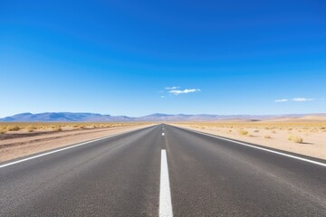 road in the desert