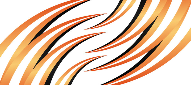abstract tiger stripes claw orange gradient sports car livery pattern
