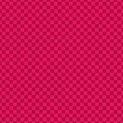 Cherry Pink and Red Small Check Seamless Pattern