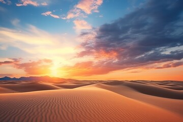 sand twirling pattern on desert sand dunes