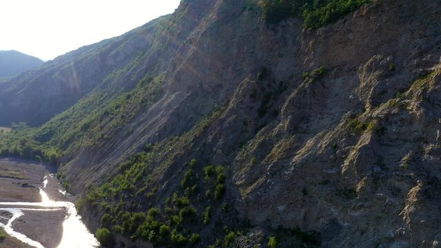 The area of the Triassic Gypsum extends for about 10 km along the upper valley of the Secchia river between the Castelnovo ne' Monti and Villa Minozzo in the province of Reggio Emilia, Italy