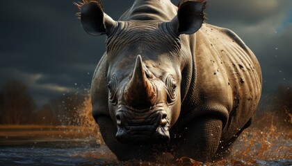 Obraz premium A Rhinoceros animal