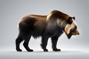 Fototapeta premium Lifelike close-up shots of small animals in the woods created by AI