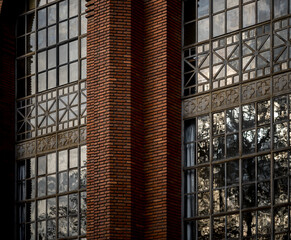 Details of Historic old building in Eour