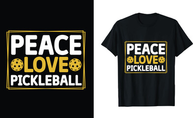 Pickleball T shirt Design, Pickleball Vector, Vector Pickleball T-shirt Design, Pickleball shirt, Pickleball typography T shirt design