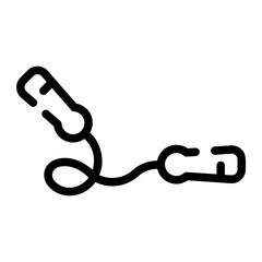Obraz premium jumping rope Line Icon