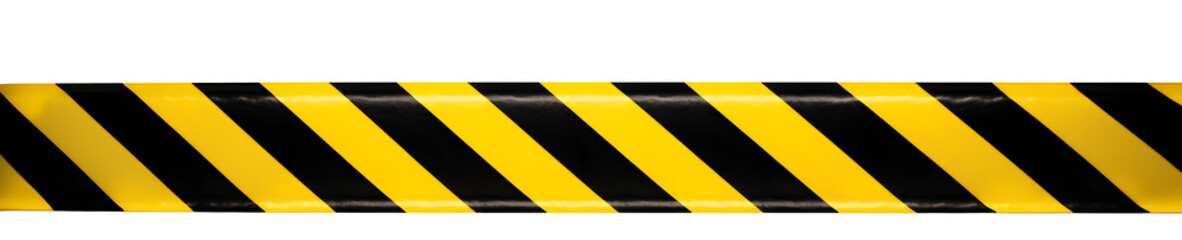 Black and yellow stripes isolated PNG