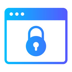 security gradient icon