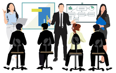 business people in a meeting