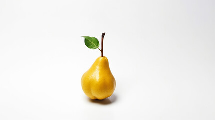 pear with leaf HD 8K wallpaper Stock Photographic Image 