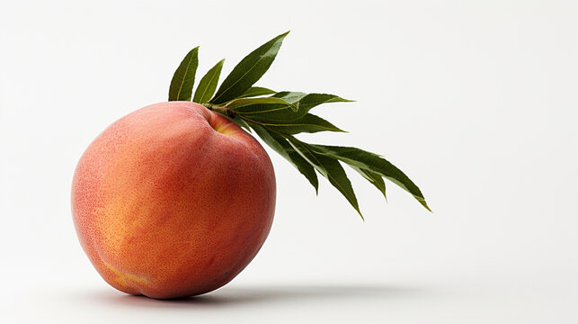 mango with leaf HD 8K wallpaper Stock Photographic Image 
