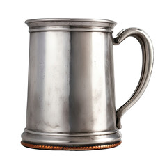 Vintage Beer Glass Isolated