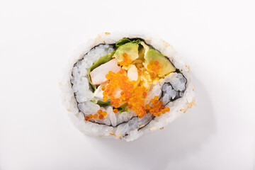 海老とアボカドの巻き寿司（サラダロール）