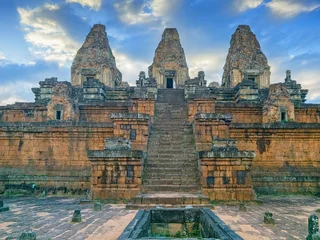 Fotobehang Pre Rup temple, Angkor, Cambodia © Elenarts