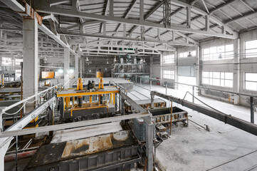 Factory for production of gas silica blocks and equipment