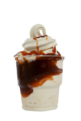 ice cream ice cream milk shake frozen sundae ice cream shop microcompany business refreshing milk vanilla chocolate and fruits gelato