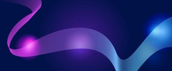 Purple violet and blue vector modern line futuristic technology background. Suit for poster, banner, brochure, corporate, website