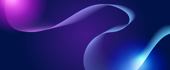 Purple violet and blue vector abstract technological modern line background. Suit for poster, banner, brochure, corporate, website