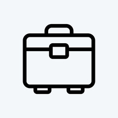 Icon Toolbox. suitable for building symbol. line style. simple design editable. design template vector. simple illustration