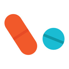 pill capsule medicine icon 