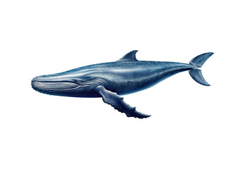 Blue_whale_dark_color_swimming_closeup