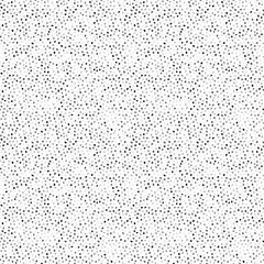 Seamless background with random black, gray and white dots. Abstract ornament. Seamles abstract pattern