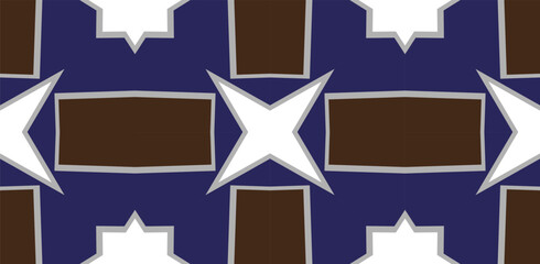 Decorative design in abstract style with rectangles. Pattern for commercials. 