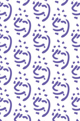 Fototapeta premium Smile Pattern
