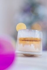  Coffee Menu called Dirty Coffee a Glass of Ristretto Coffee shot on Cold Milk