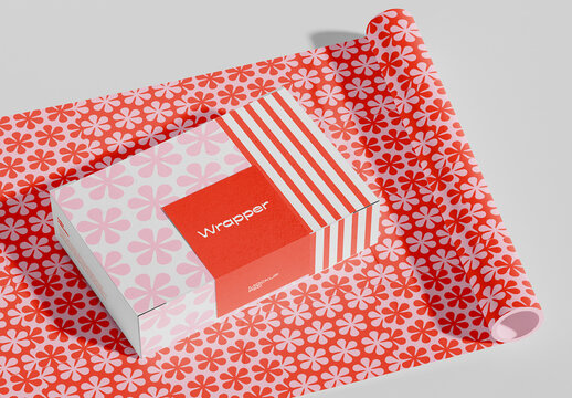 Wrapper Paper Mockup