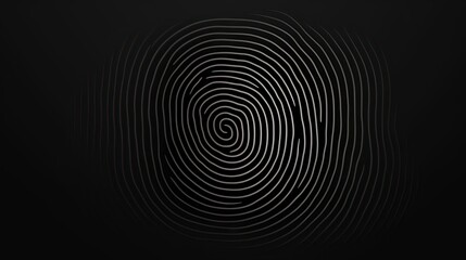 a vector illustration of a fingerprint