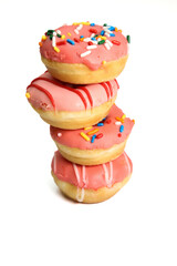 Assorted Strawberry Glazed Donuts 
