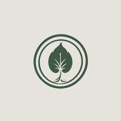 Leaf Logo Design Very Cool Concep