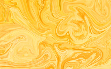 Abstract  golden liquid marble background. Liquid marbled alcohol ink drawing effect. Vector illustration of pattern design 
