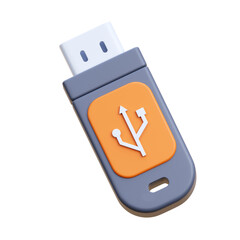 Usb Flash Drive 3D Icon