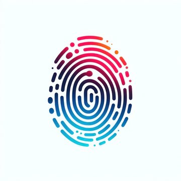 fingerprint lock secure security, ai generate